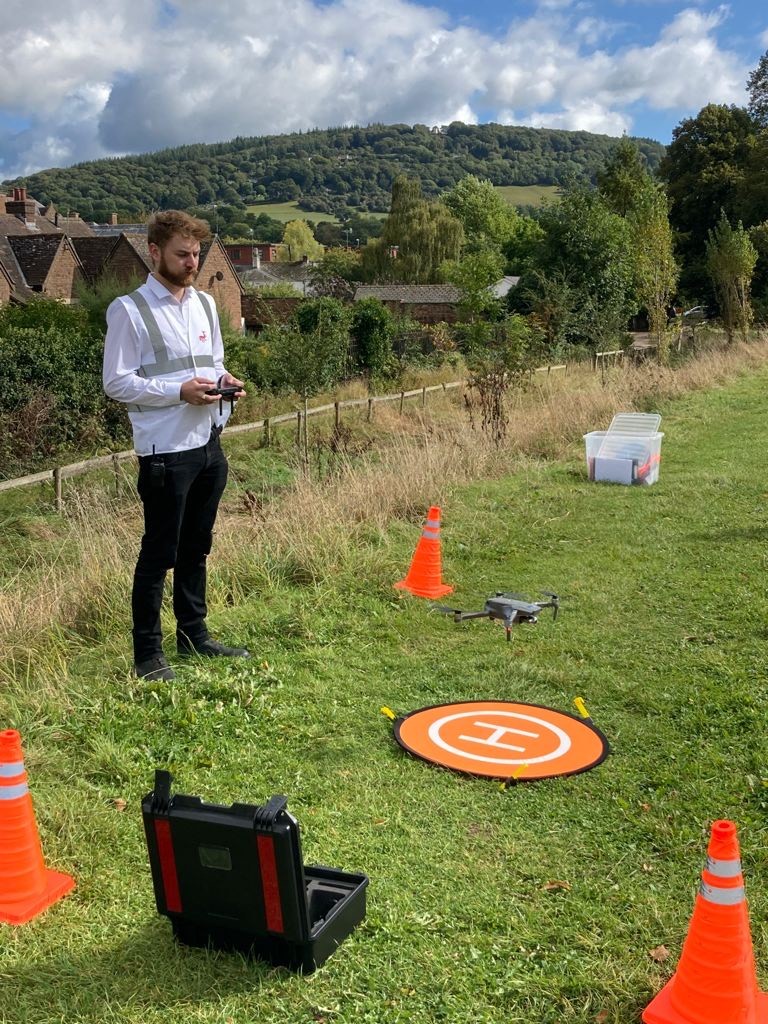 Surveying Cymru's drone services from Chief drone operator